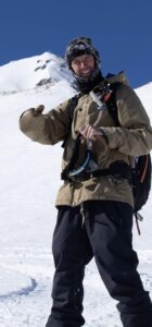 Snowboarding in Tignes